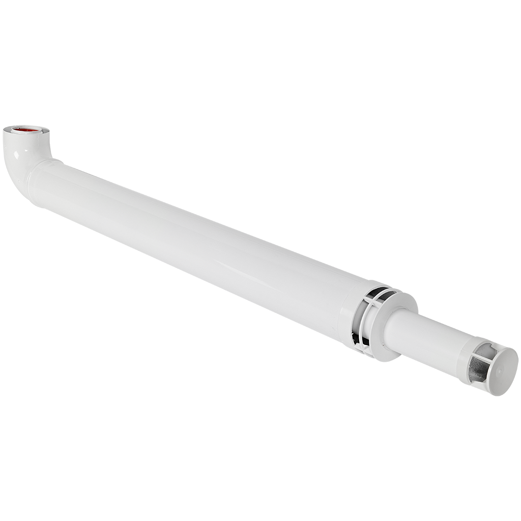 Коаксиальный комплект ROMMER АНТИЛЕД 60/100 L=1220мм (в комплекте фланец)