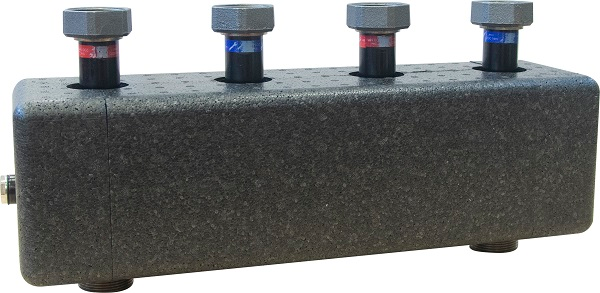 Коллектор с гидроразделителем Afriso KSV 125-2HW для 2-х насосных групп (до 70 кВт)