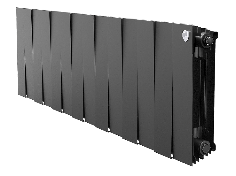 Радиатор биметаллический Royal Thermo PianoForte 300 /Noir Sable x 14 секций