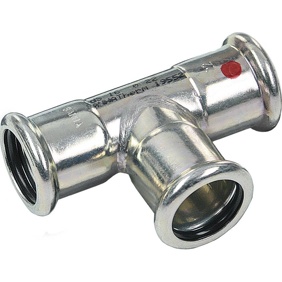 Тройник SanhaTherm 28x28x22 ВПр 24130