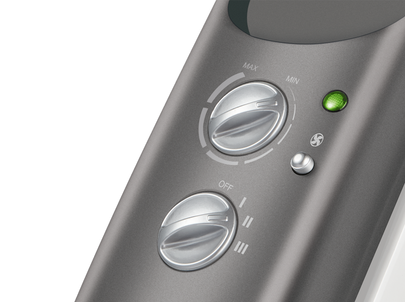 Масляный радиатор Ballu Turbo BOH/TB- 07FH 1500 (7 секций) белый