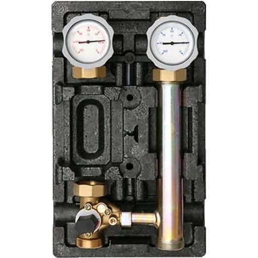 Насосная группа Meibes MK 1” без насоса со смесителем с сервоприводом (подача слева)