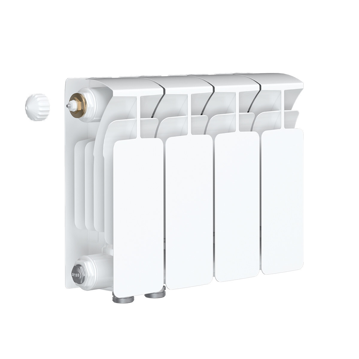 Радиатор биметаллический RIFAR BASE VENTIL 200 BVL 4 секции