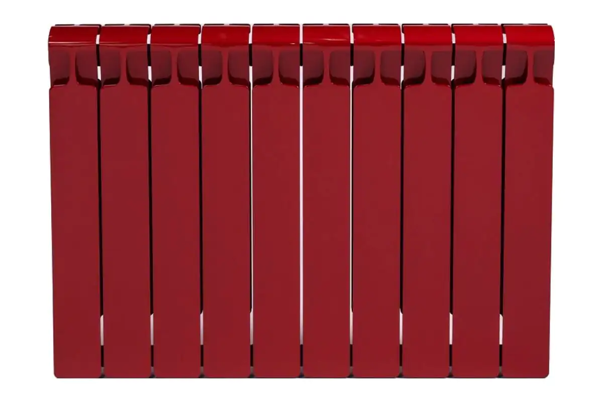 Радиатор биметаллический RIFAR MONOLIT 500 10 секций (Бордо)