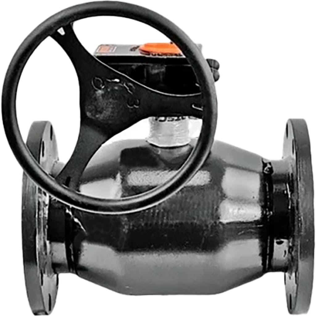 Кран шаровой FORTECA 11с67п Ду250 Ру25 L=750мм фланцевый с редуктором полнопроходной