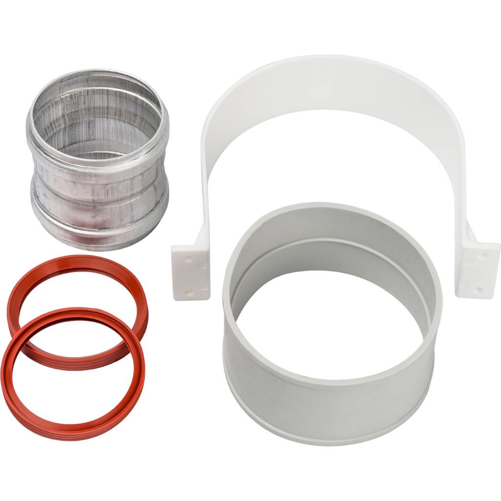 Комплект STOUT DN60/100 м/м для соединеия труб (соед. муфта с уплотнен,хомут с муфтой EPDM)