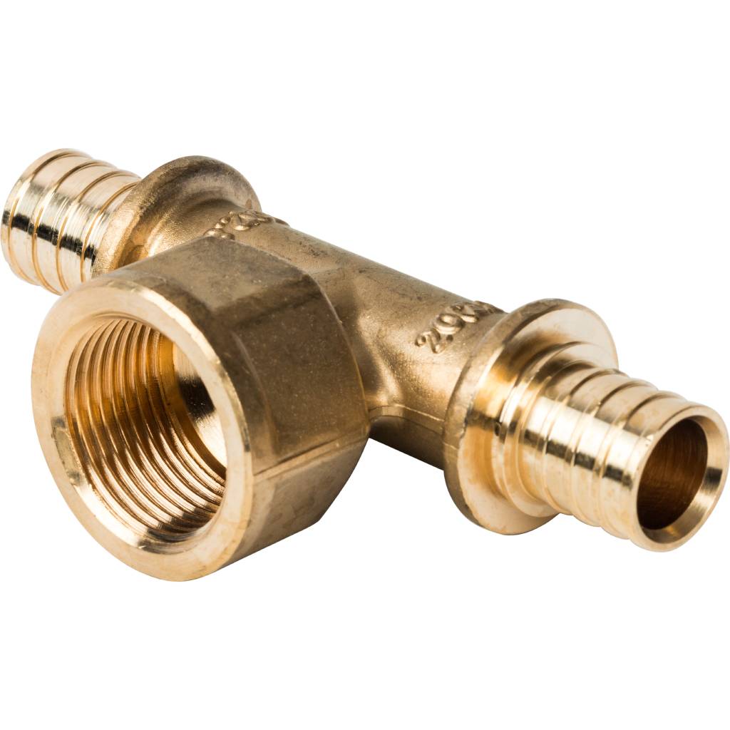 Тройник-переходник STOUT 20xRp 3/4" с внутренней резьбой