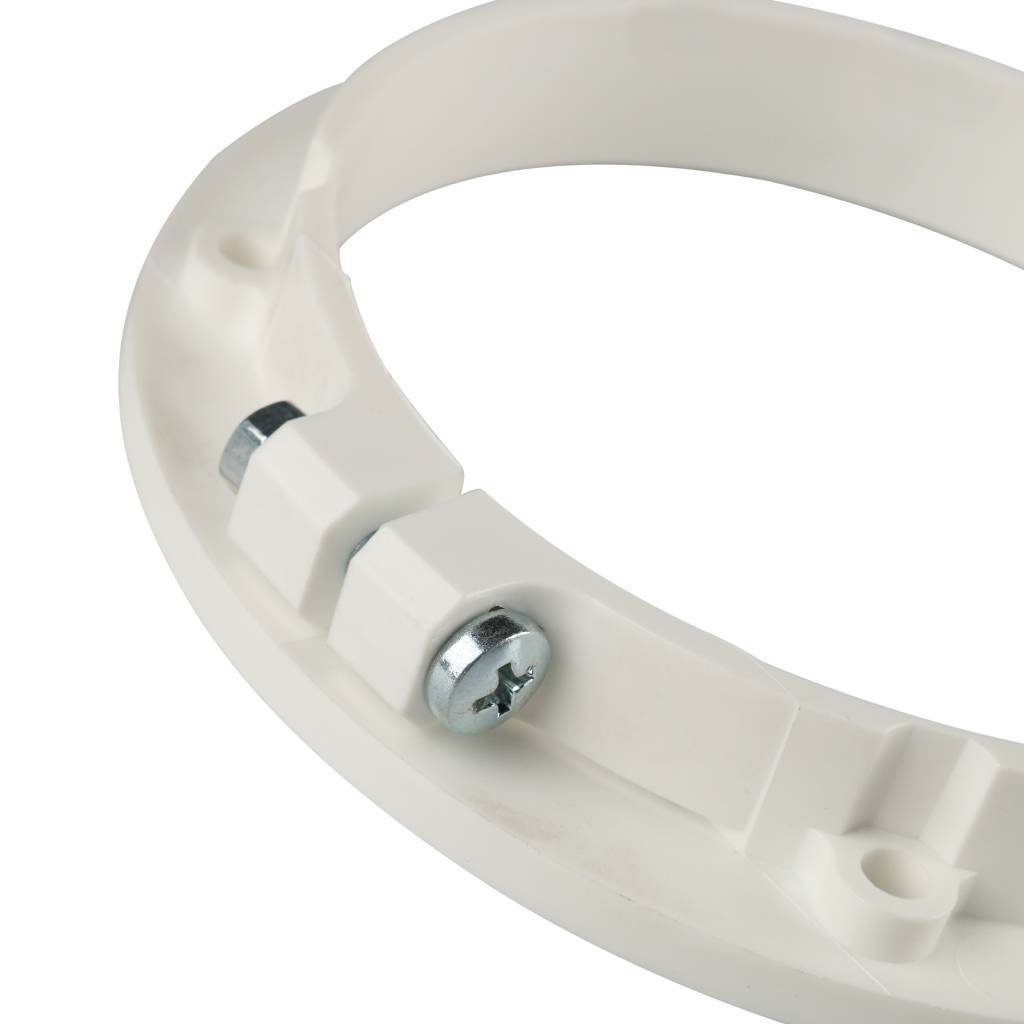 Элемент дымохода STOUT 60/100 адаптер, фланец.