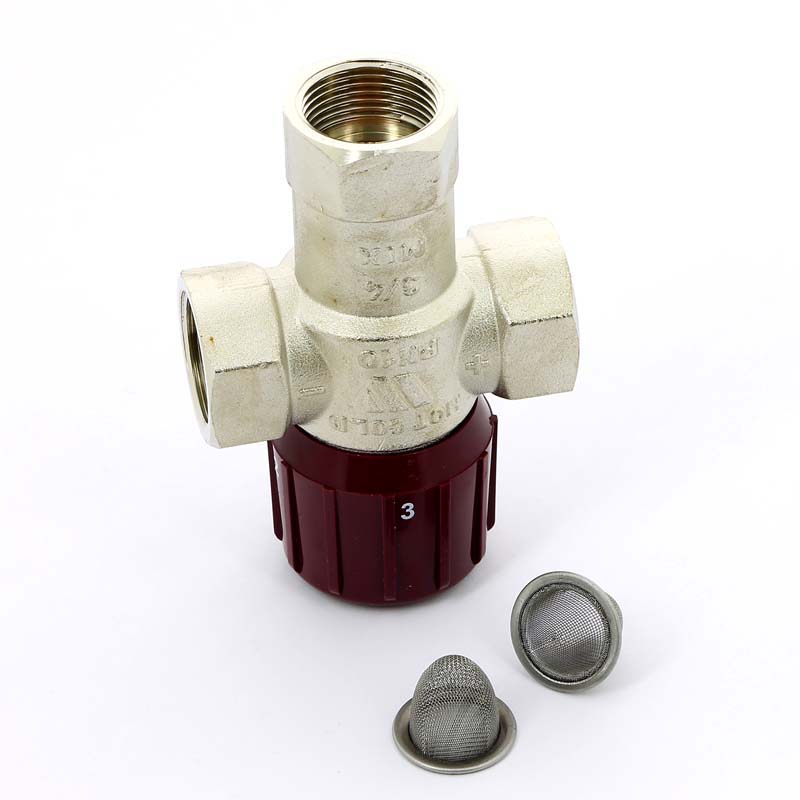 Термостатический смеситель Watts Aquamix AM6211C1 1"ВР 42-60°C