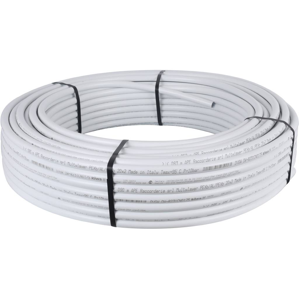 Труба APE 20х2,0 металлопластиковая (бухта 100 метров)