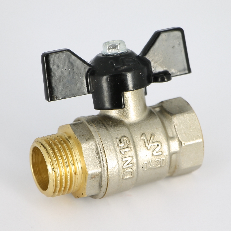 Кран шаровой полнопроходной LD Pride 47.15.В-Н.Б 1/2"