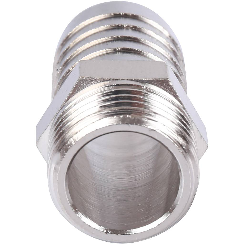 Штуцер STOUT 1/2"х20 НР (никелированный)