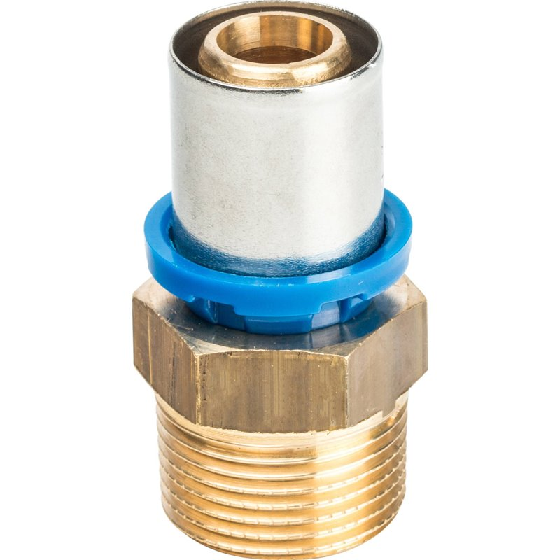 Муфта Prandelli Multyrama 20х2,0х3/4" НР профиль H,TH,U для металлопластиковых труб