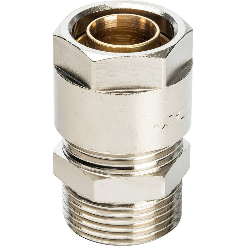 Муфта Prandelli Multyrama 26х3.0х1" НР для металлопластиковых труб