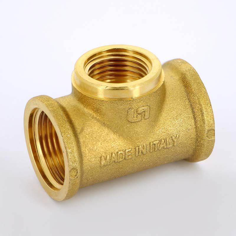 Тройник UNI-FITT 3/4х1/2х3/4 ВР (латунь)