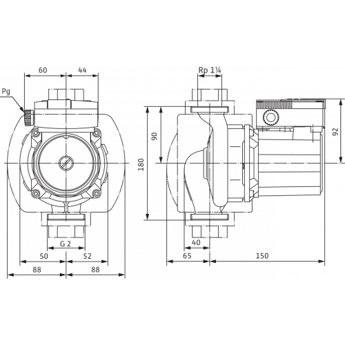Циркуляционный насос Wilo TOP-S 30/5 DM PN6/10 (380W)