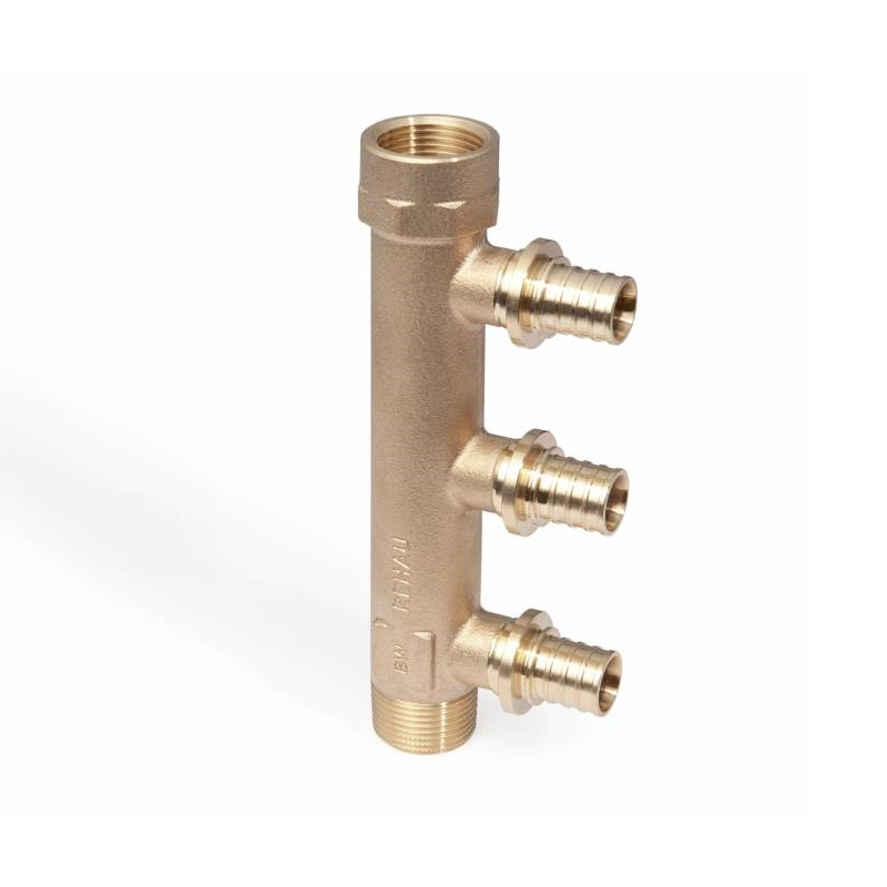 REHAU RAUTITAN Гребенка распределительная на три трубы R/Rp 3/4-16 RX+