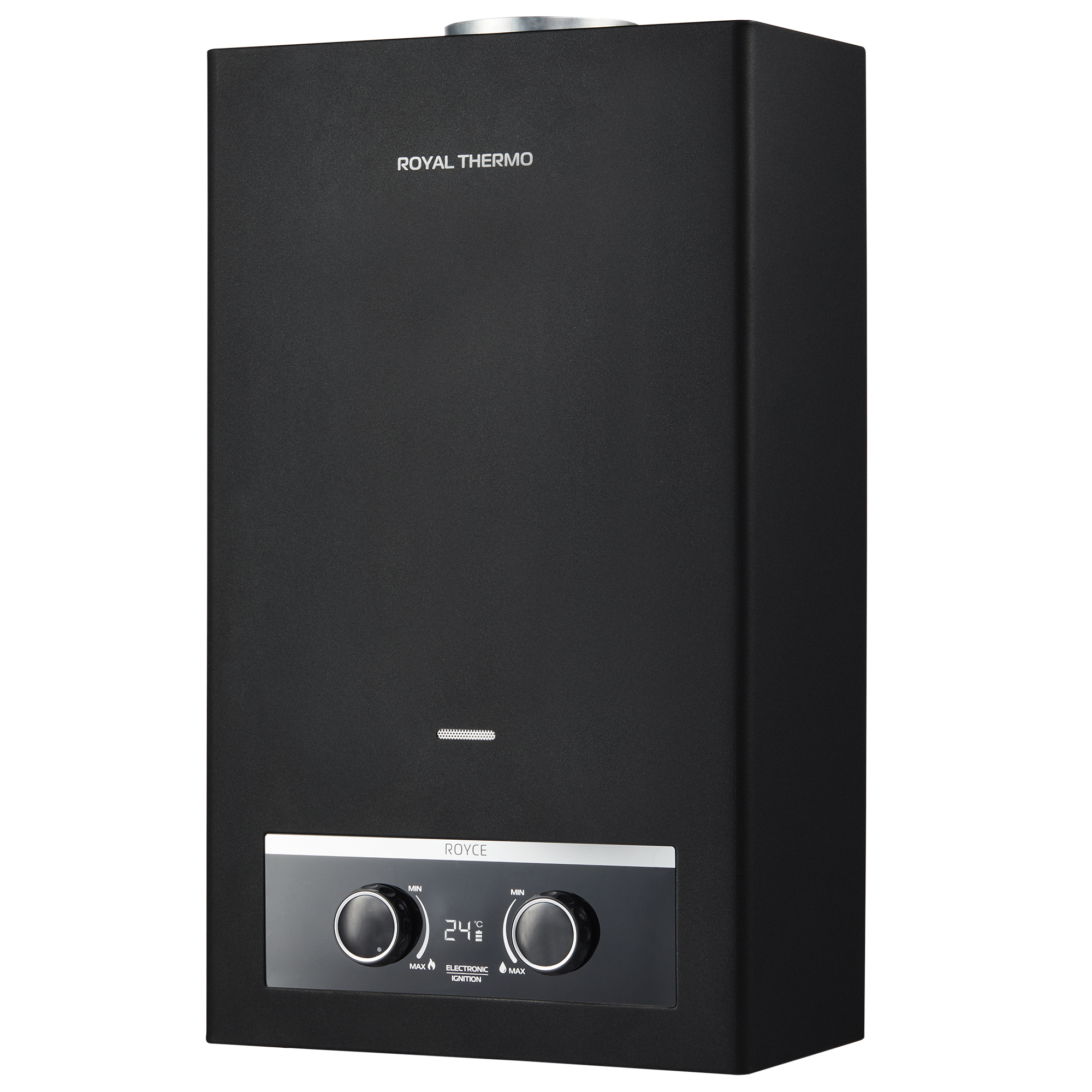 Проточный газовый водонагреватель Royal Thermo GWH 11 Royce Grafit