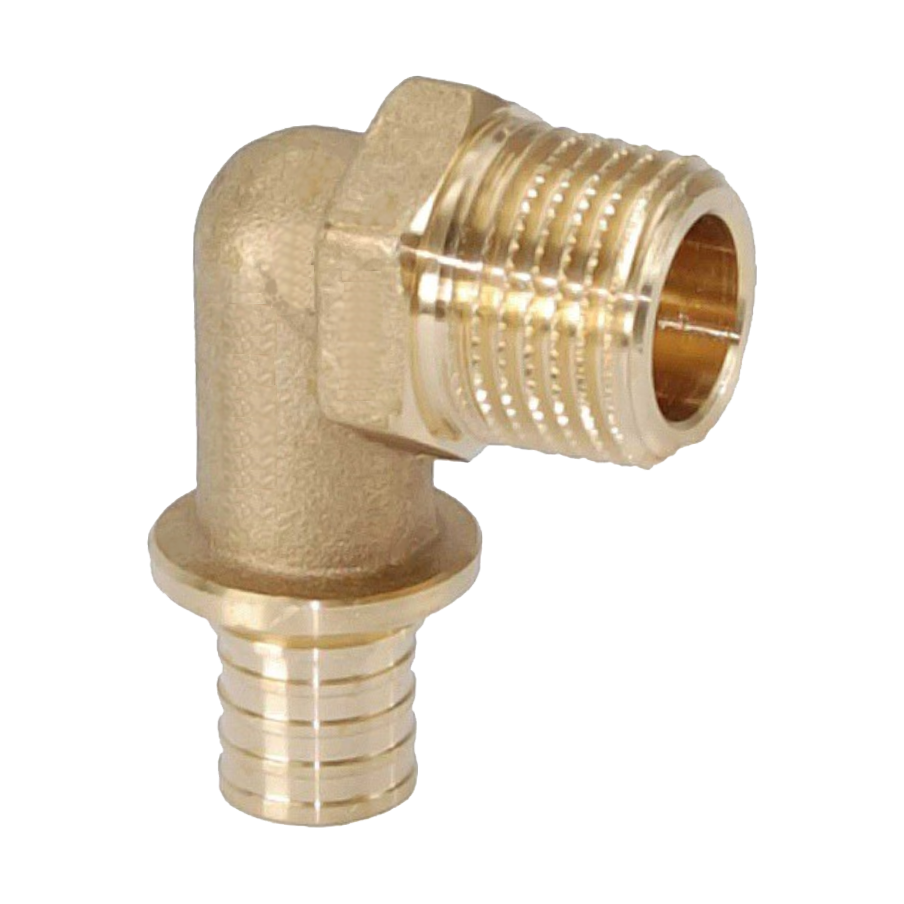 Угольник HOOBS прямой переходной с наружной резьбой 16x2.2-R3/4"