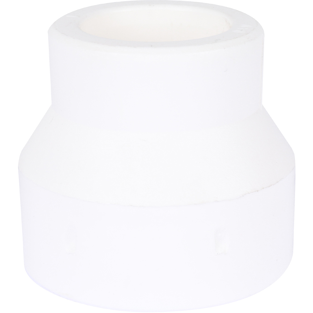 Kalde 75x40 Муфта переходная для полипропиленовых труб под сварку (цвет белый)