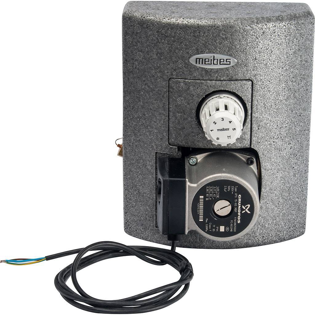 Насосная группа Meibes Thermix TH с насосом Grundfos UPS 15-50 MBP термосмесителем 25-50°C 