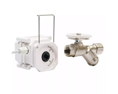 Шаровый электропривод (ШЭП) Gidrolock ULTIMATE 12V BUGATTI 1/2" BS c фильтром быстрый монтаж