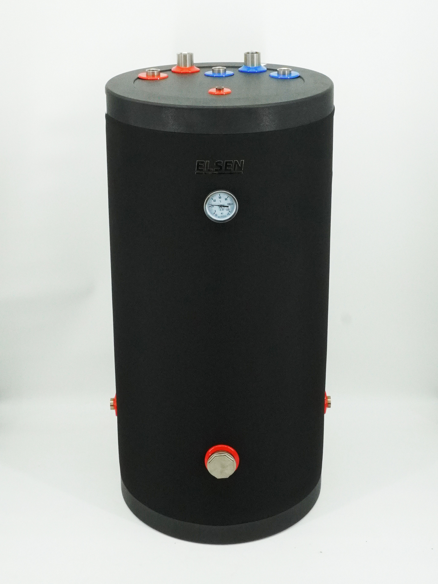 Бойлер косвенного нагрева универсальный ELSEN 100 л, нержавеющая сталь AISI 304