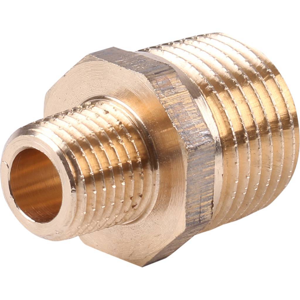 Viega 3245 Ниппель переходной НН, 1/2х1/4, бронза