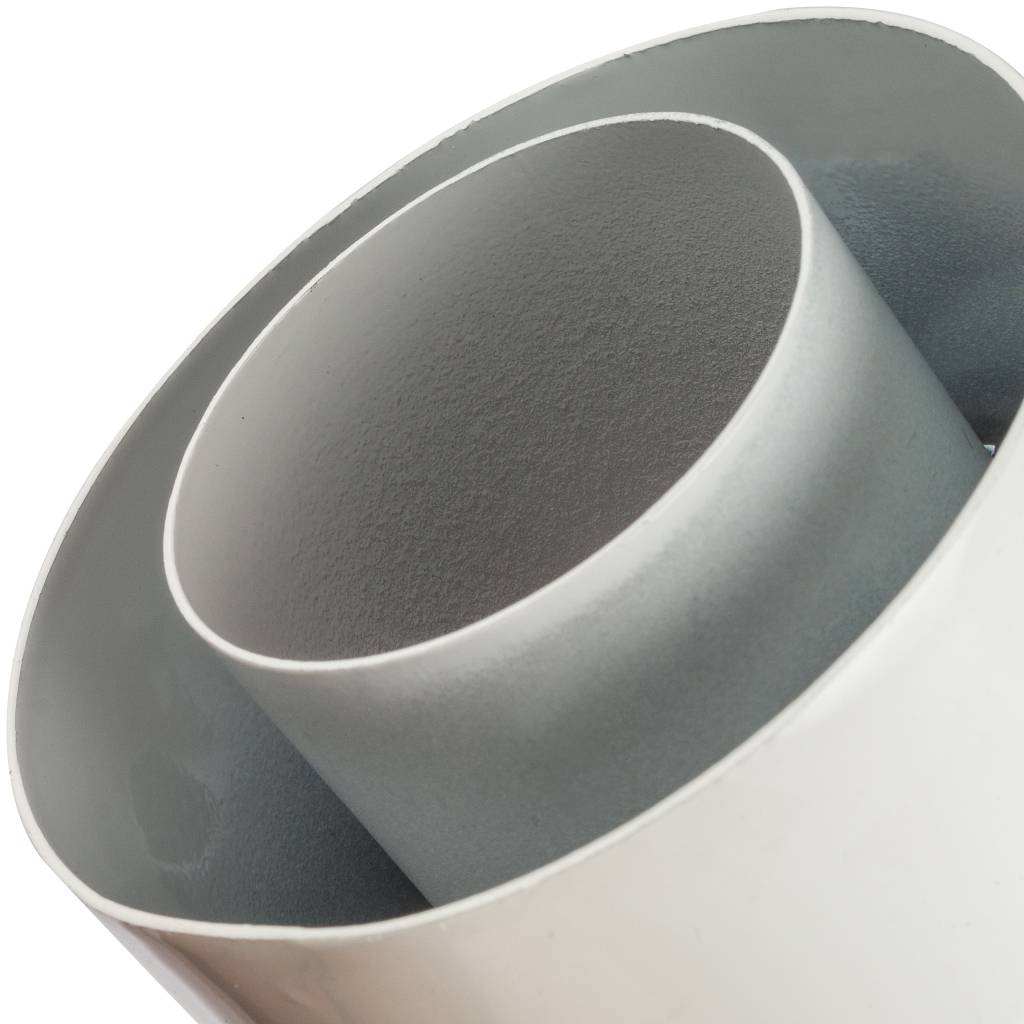 Адаптер STOUT DN60/100 вертикальный коаксиальный (совместимый с Vaillant, Protherm NEW)