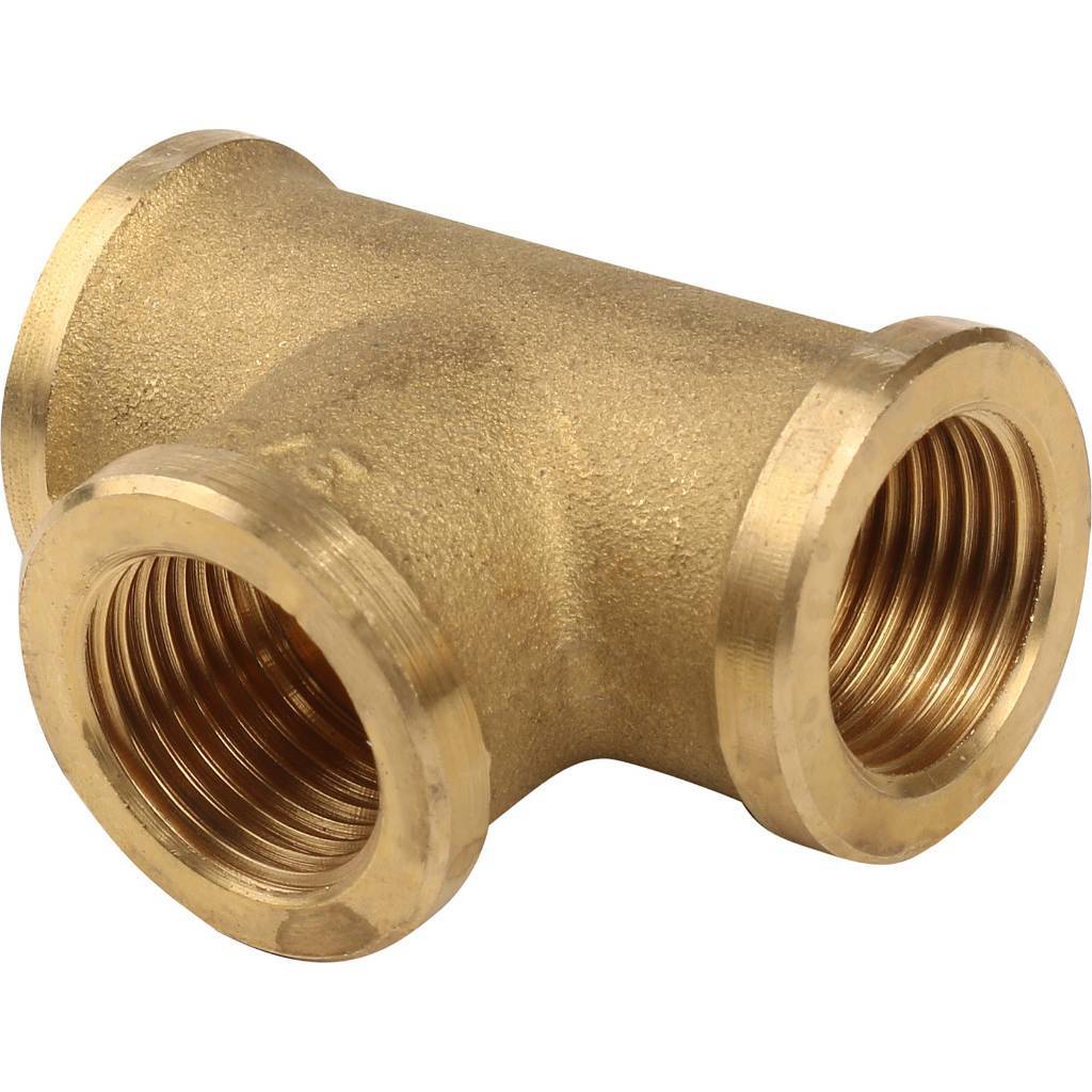 Тройник TIEMME 3/8 ВВ