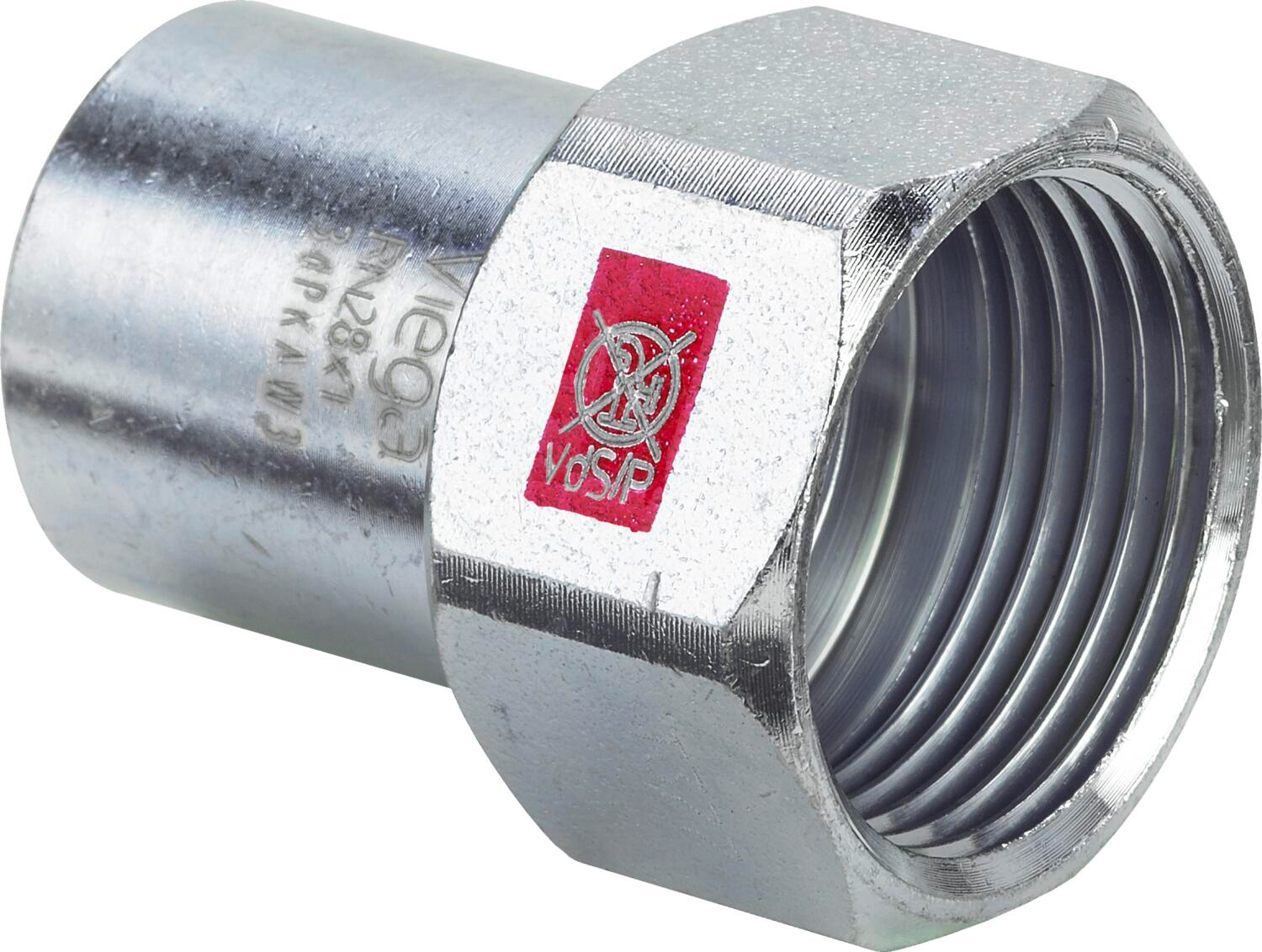 Вставка Viega Prestabo 18x3/4" с многогранником с внутренней резьбой модель 1112.1