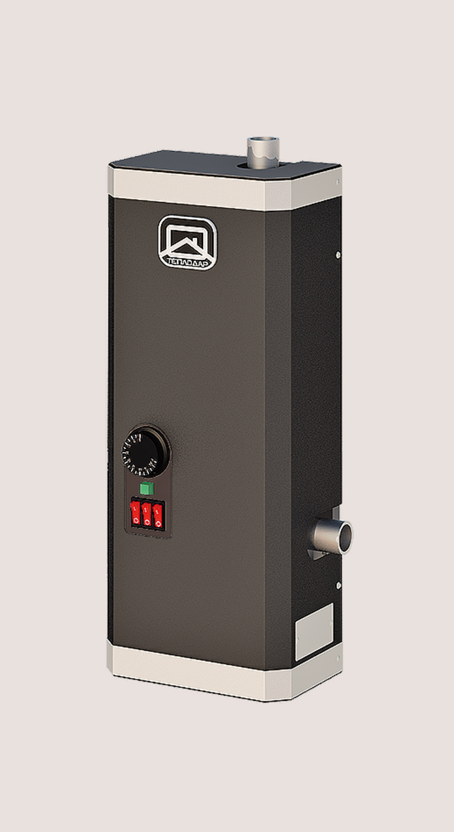 Настенный электрический котел Теплодар СПУТНИК-9 черный