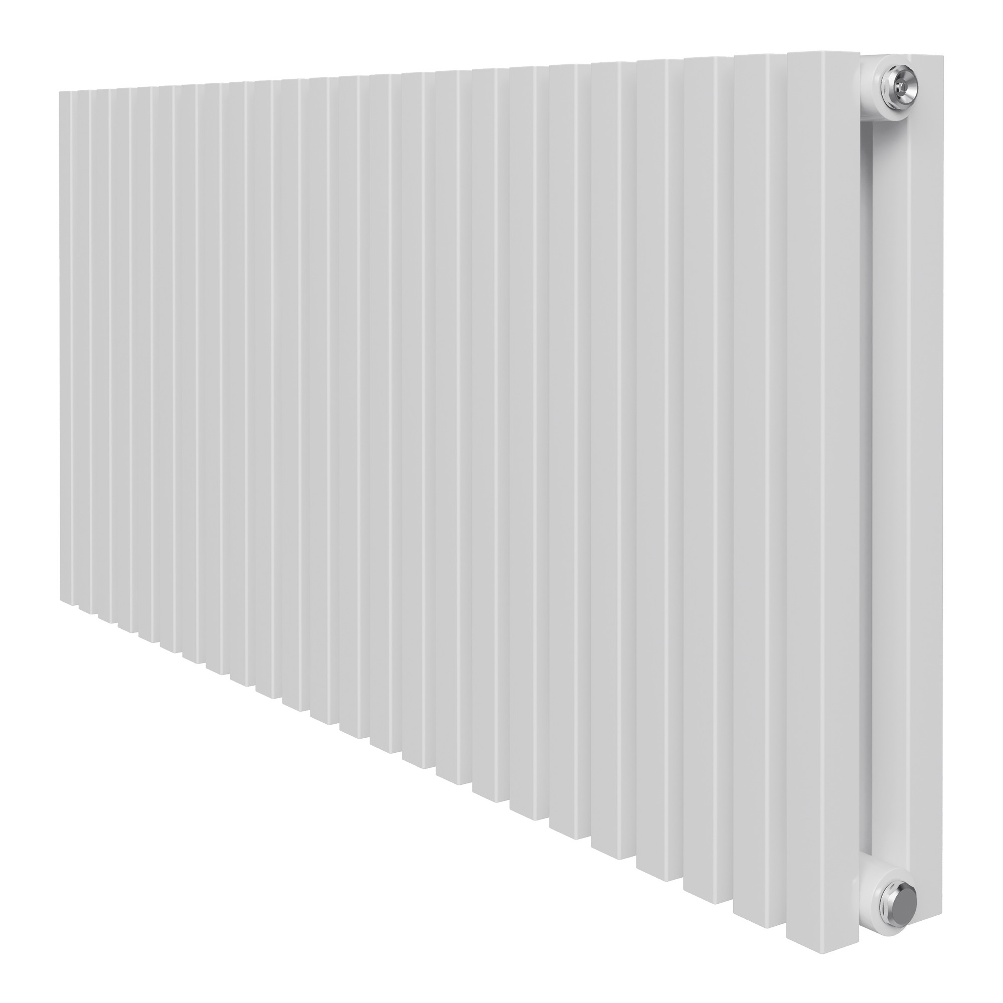 Стальной трубчатый радиатор Royal Thermo Shift Q30 C2050 - 28 секций (белый) боковое подключение