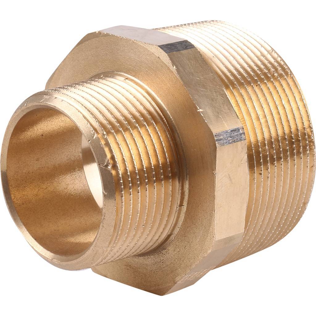 Viega 3245 Ниппель переходной НН, 2х11/4, бронза