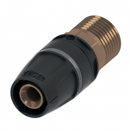 Соединение прямое TECE TECElogo 32х1 с ниппелем наружная резьба (бронза)