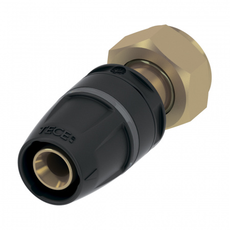 Соединение прямое TECE TECElogo 40х1 1/2 с накидной гайкой (латунь)