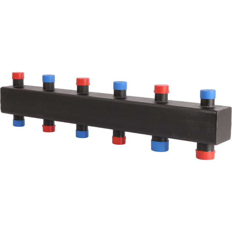 Распределительный коллектор ROMMER 3(5) контура (до 80 кВт)