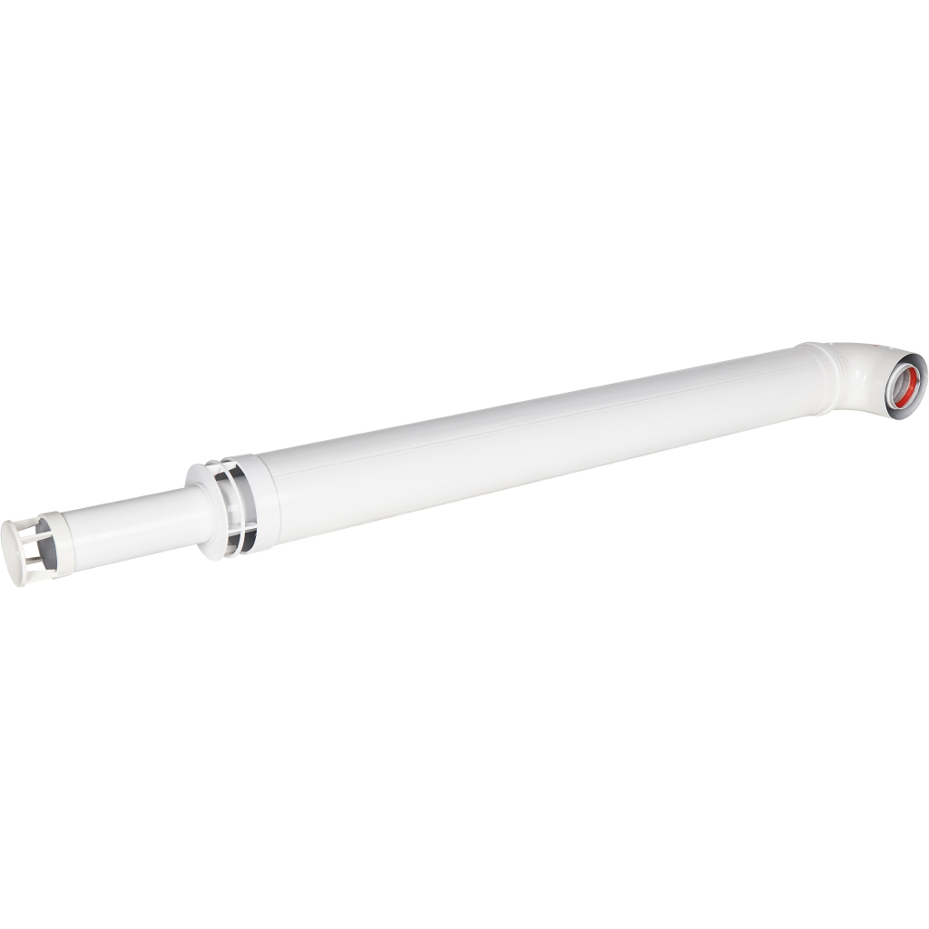 Коаксиальный комплект ROMMER АНТИЛЕД 60/100 L=1220мм (хомут в комплекте)