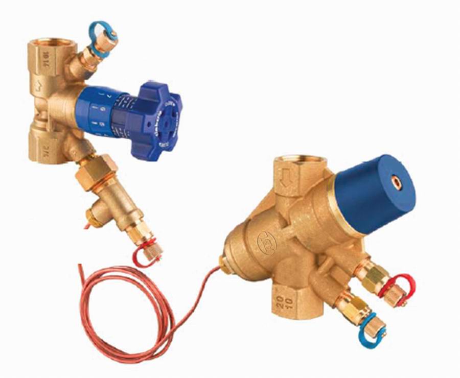 Комплект клапанов балансировочных Cimberio 1" (767LP 5-30 кПа автомат, 787OTDP ручной, 999UN/1)