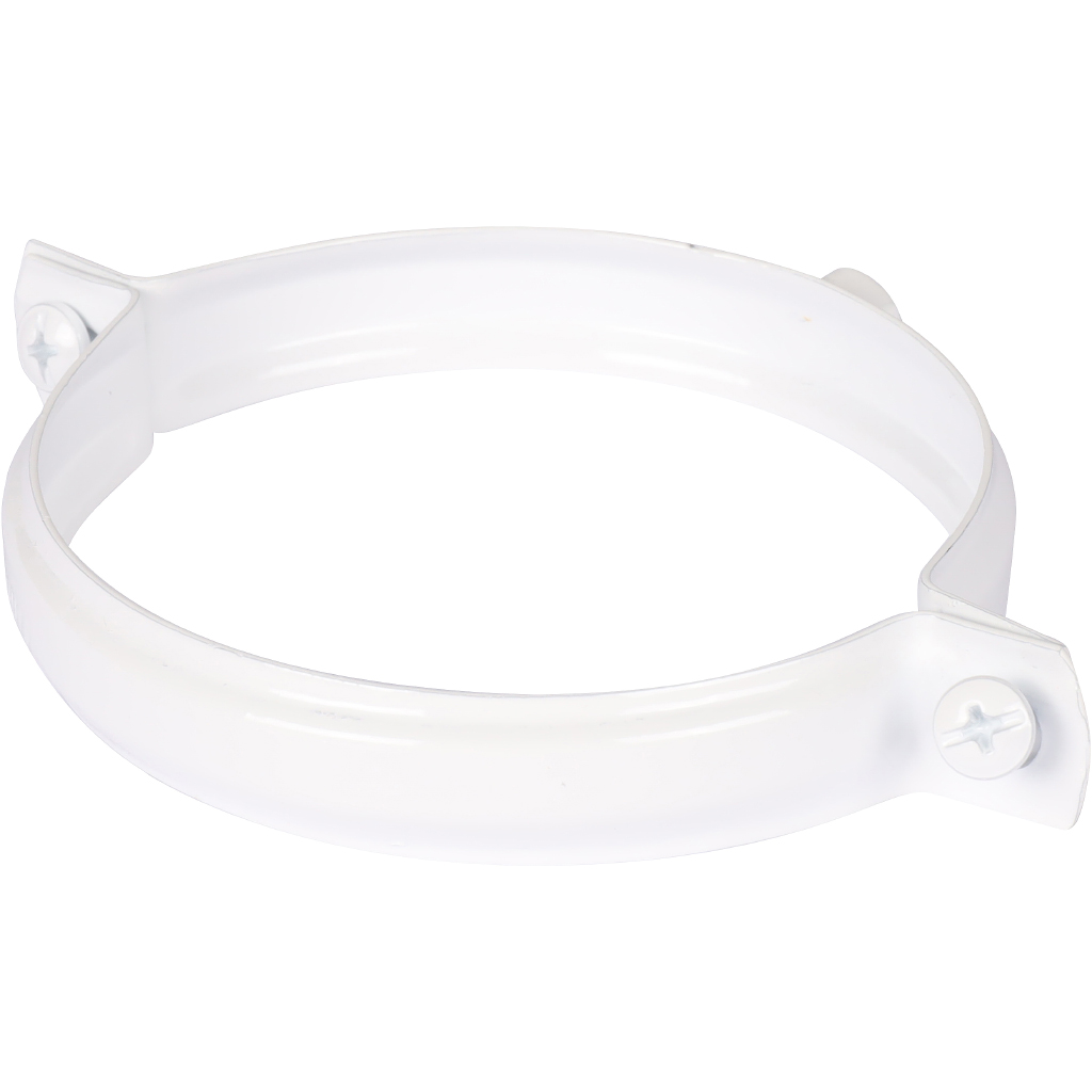 Хомут стеновой ROMMER D100 (белый)