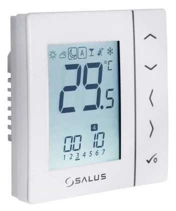 Терморегулятор Salus проводной программируемый встраиваемый с функцей NSB белый