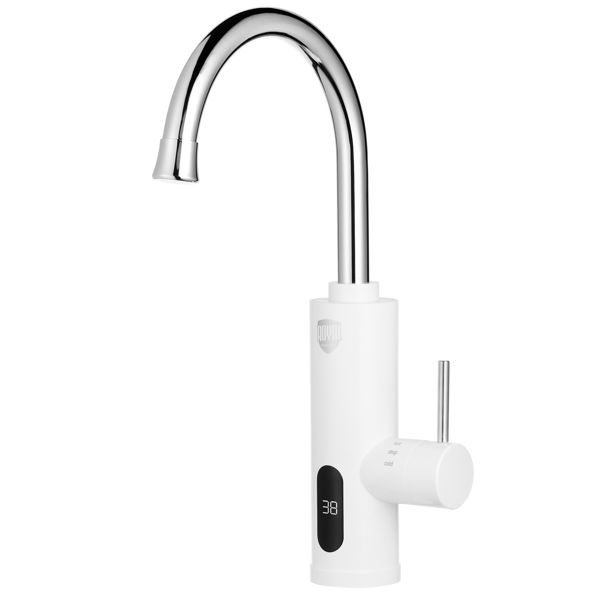 Проточный электрический водонагреватель Royal Thermo QuickTap (White)