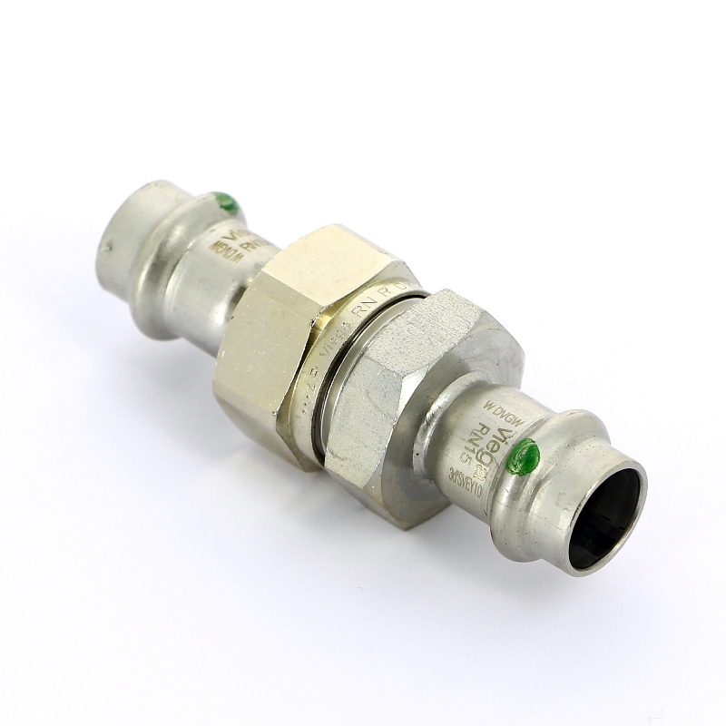 Разъемное соединение Viega Sanpress inox с SC-Contur 15 мм