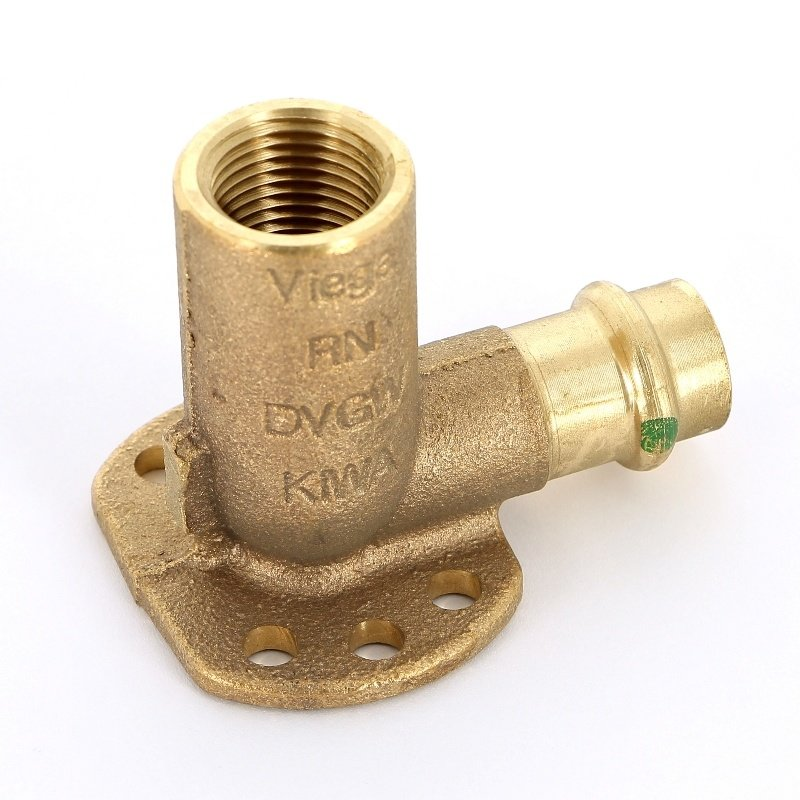 Водорозетка Sanpress c SC-Contur 15x1/2"x45 бронза модель 2225