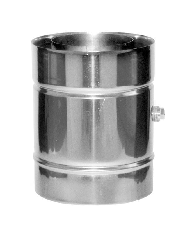 Труба JEREMIAS DW-FU D150 длина 250 мм (для измерений и отвода конденсата)