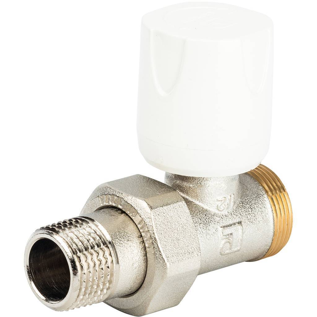 Регулирующий вентиль LUXOR easy RD 111 1/2'' ручной прямой линейный для пластиковых труб