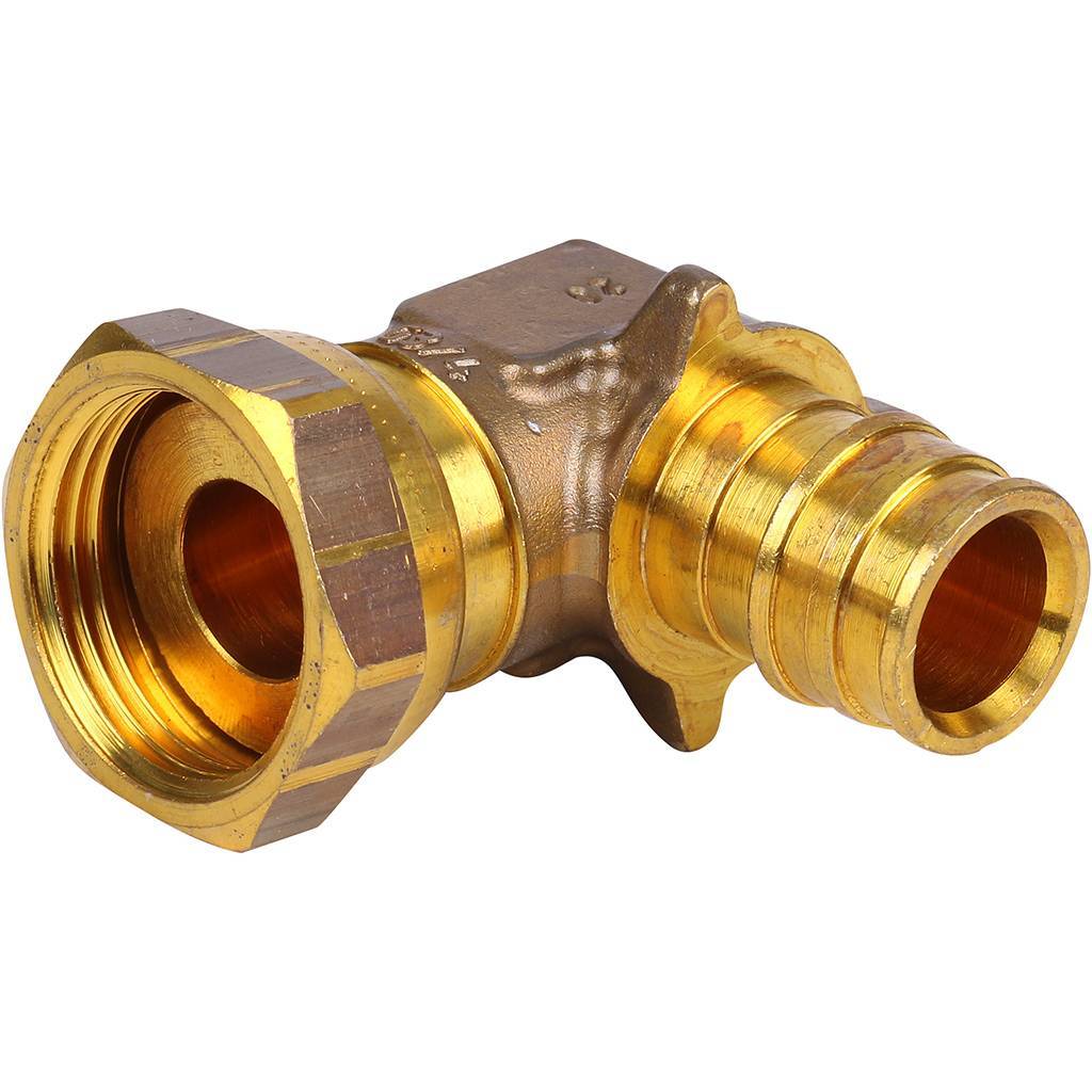 Uponor Q&E угольник с накидной гайкой 20-G3/4"НГ