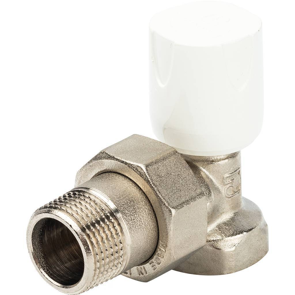 Регулирующий вентиль LUXOR easy RS 102 3/4'' ручной угловой линейный для стальных труб