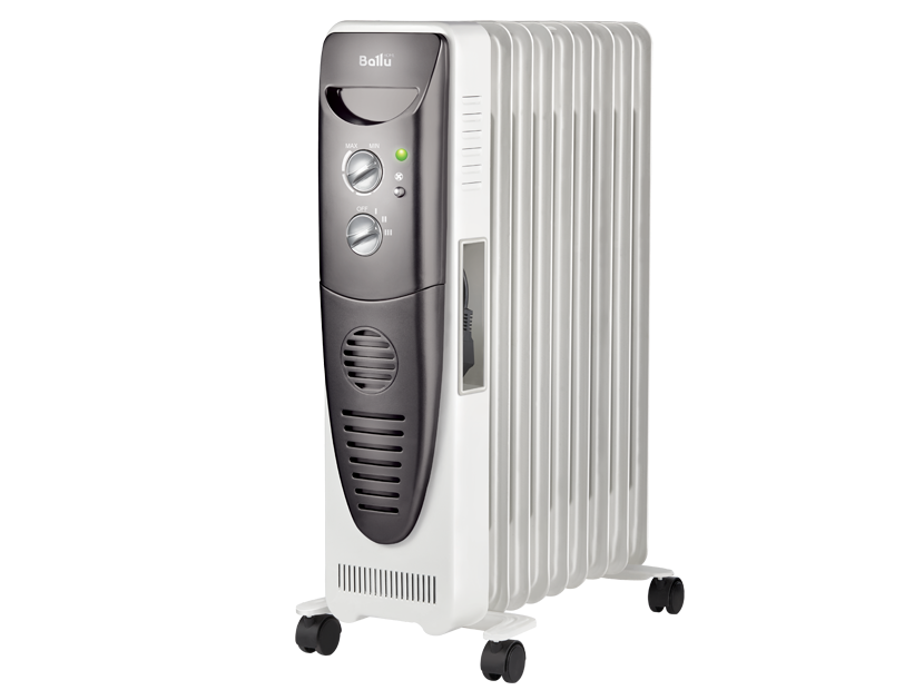 Масляный радиатор Ballu Turbo BOH/TB- 09FH 2000 (9 секций)