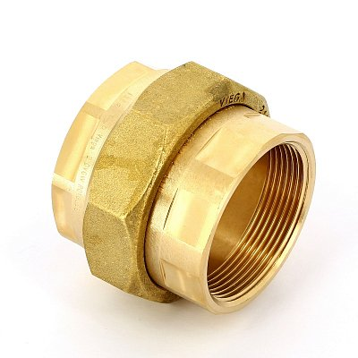 Разъёмное соединение Viega модель 3330 2" ВР плоская прокладка (бронза)